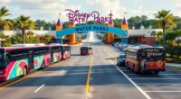 disney water parks transportation