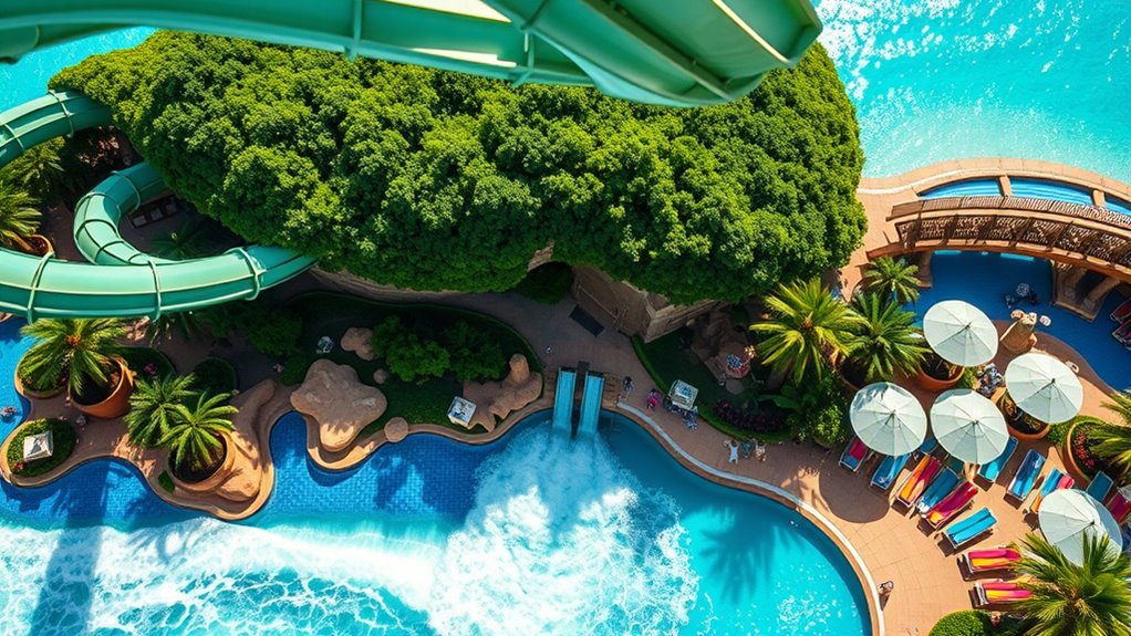 dubai water park attractions