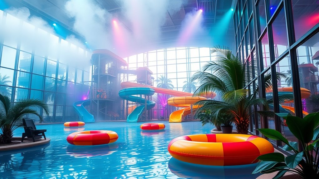 humidity control in water parks