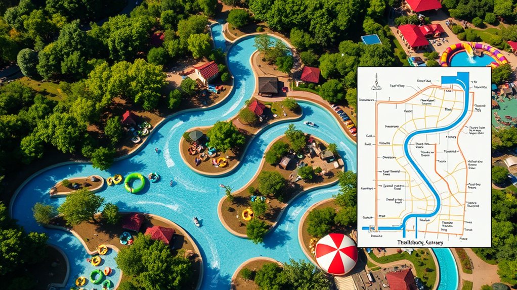 seamless interconnected water pathways