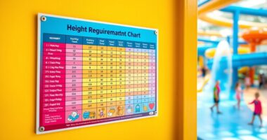 water park height guidelines