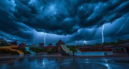water park lightning closures