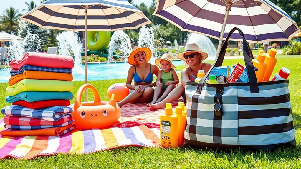 water park packing essentials