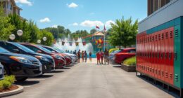 water park parking policies