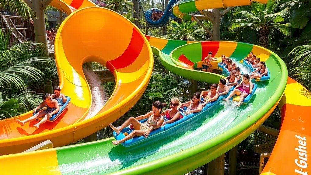 water park thrill rides