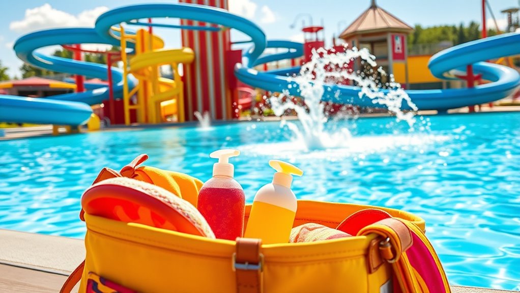 water rides and packing tips
