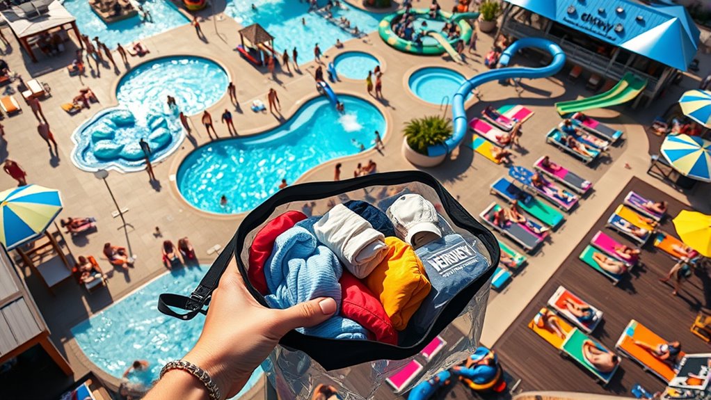 water slides safety packing essentials