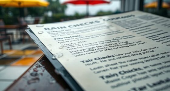 weather policy refund details