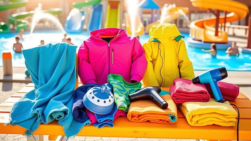 winter waterpark packing tips