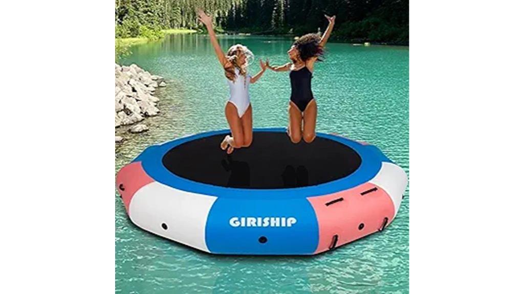 10 foot inflatable water trampoline