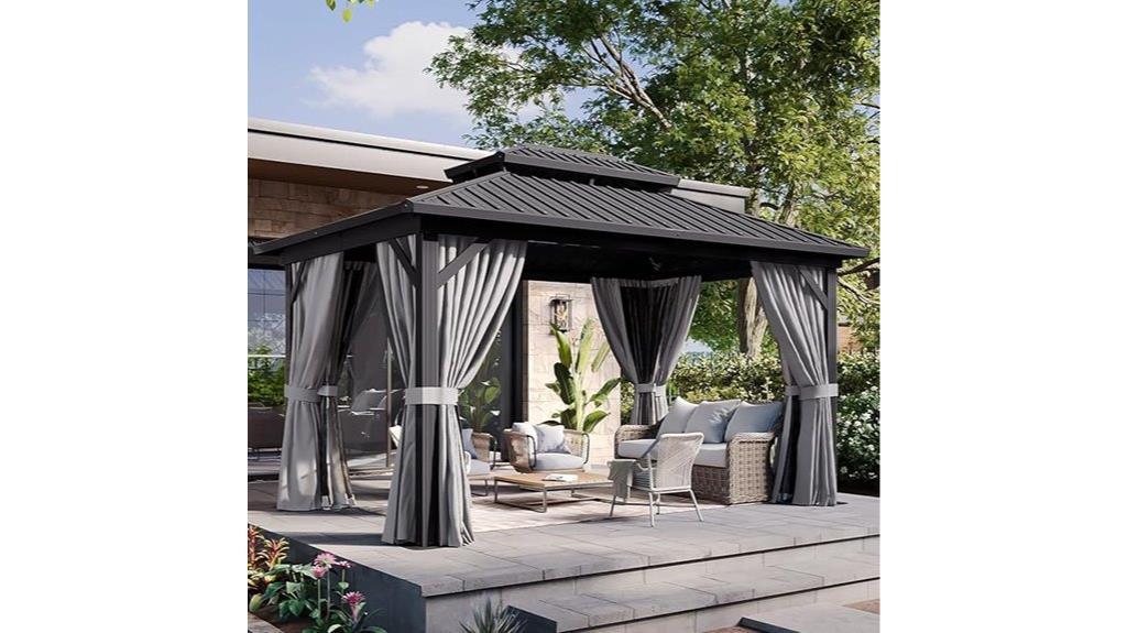 10x12 galvanized gazebo