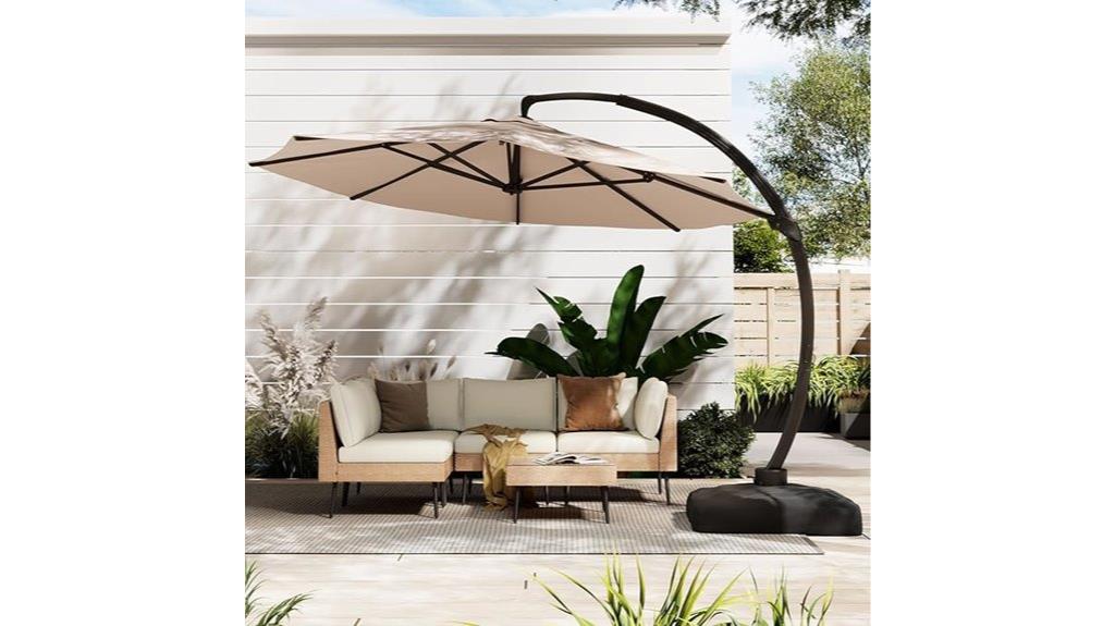 11 foot cantilever umbrella