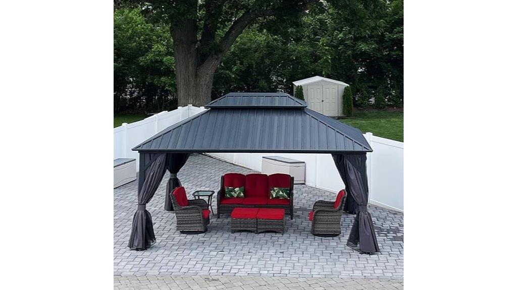 12x16 aluminum gazebo