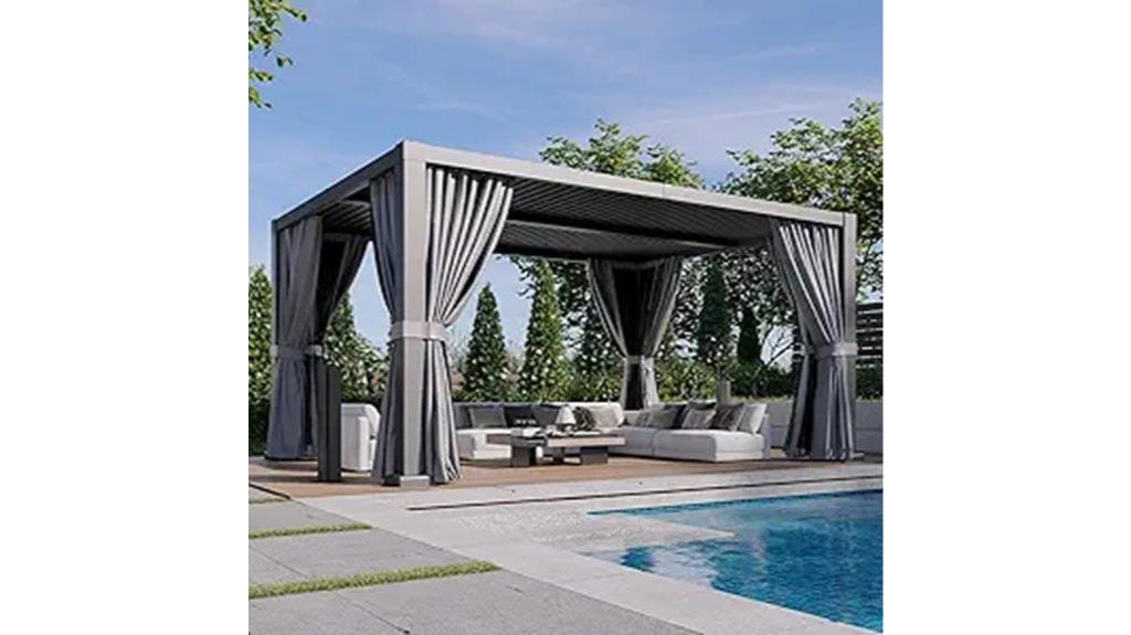 12x16 aluminum pergola