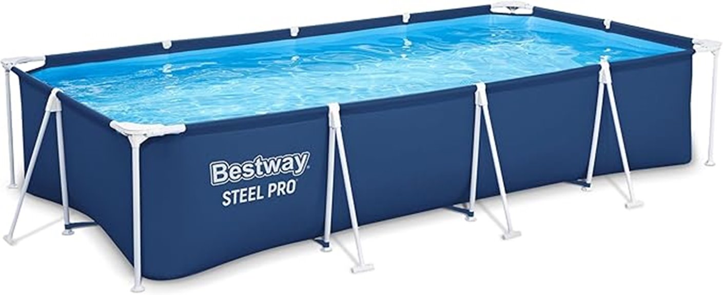 13ft steel pro pool
