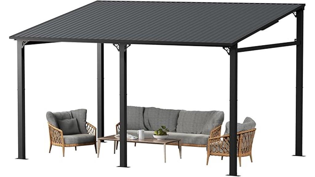 14x10 steel gazebo