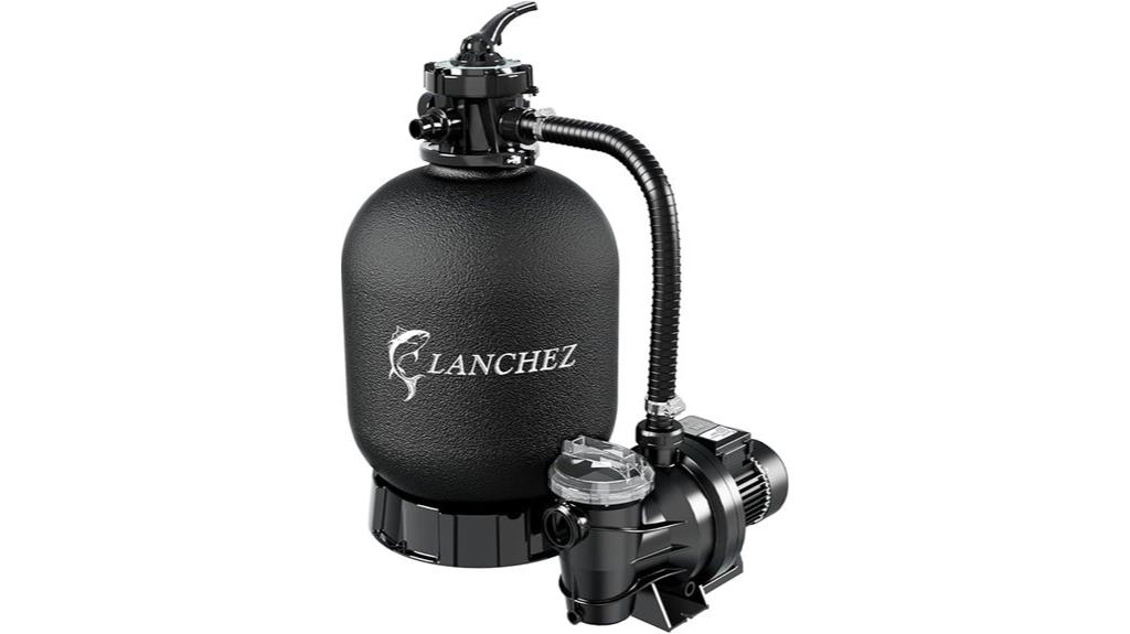 16 inch pool sand filter