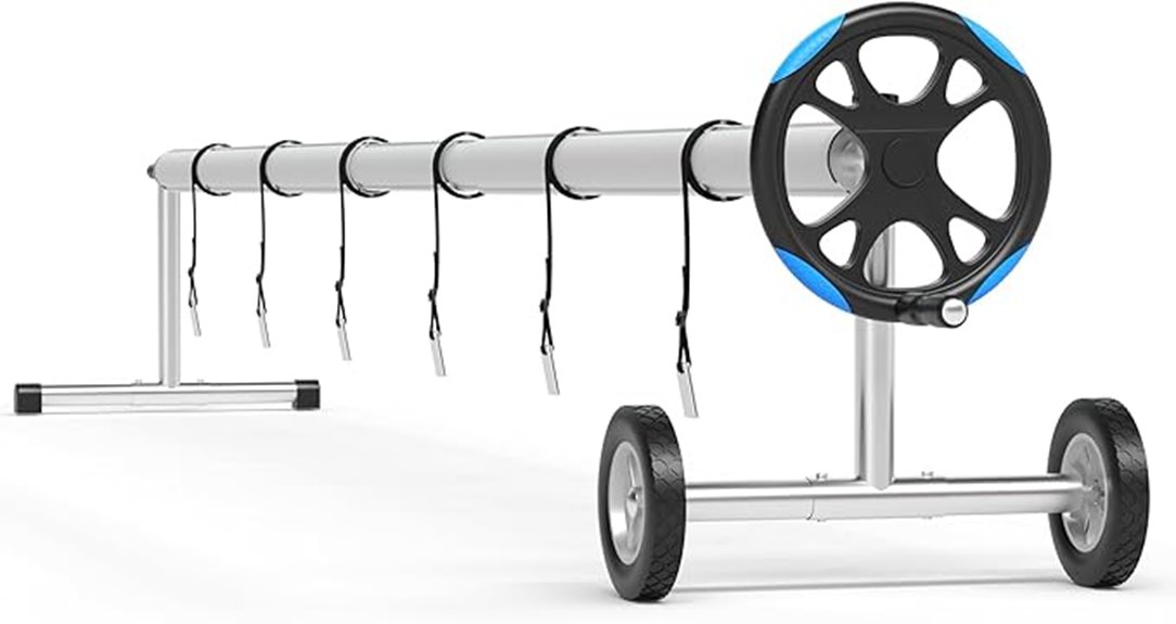 18 ft aluminum pool reel