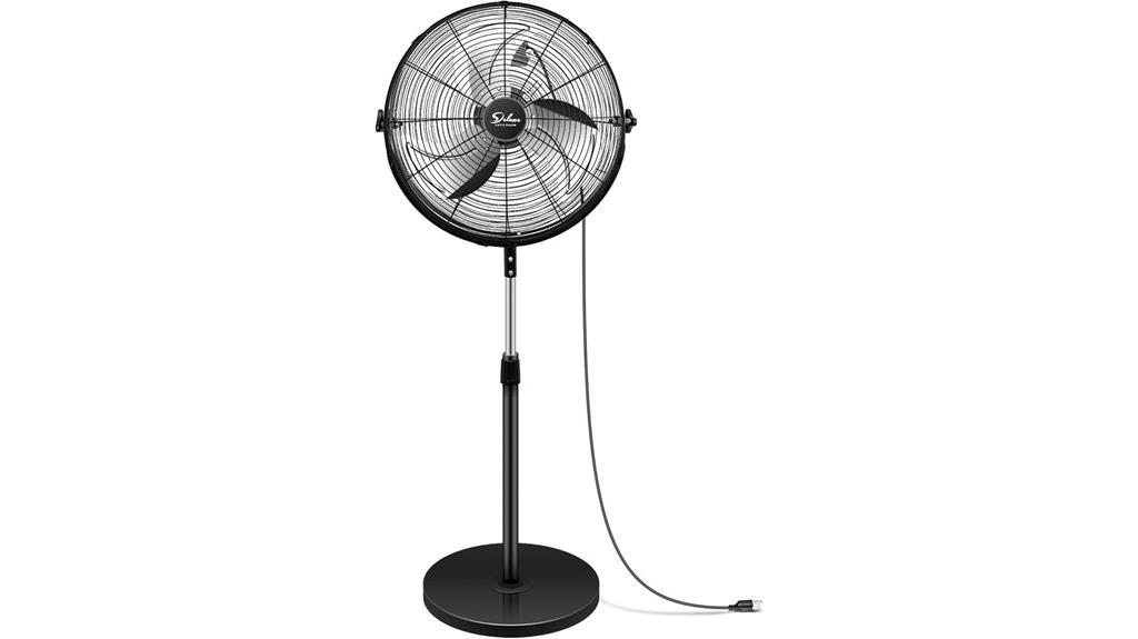 18 inch pedestal fan