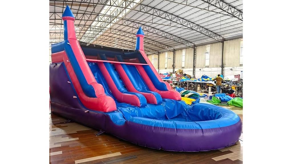 21 foot commercial water slide