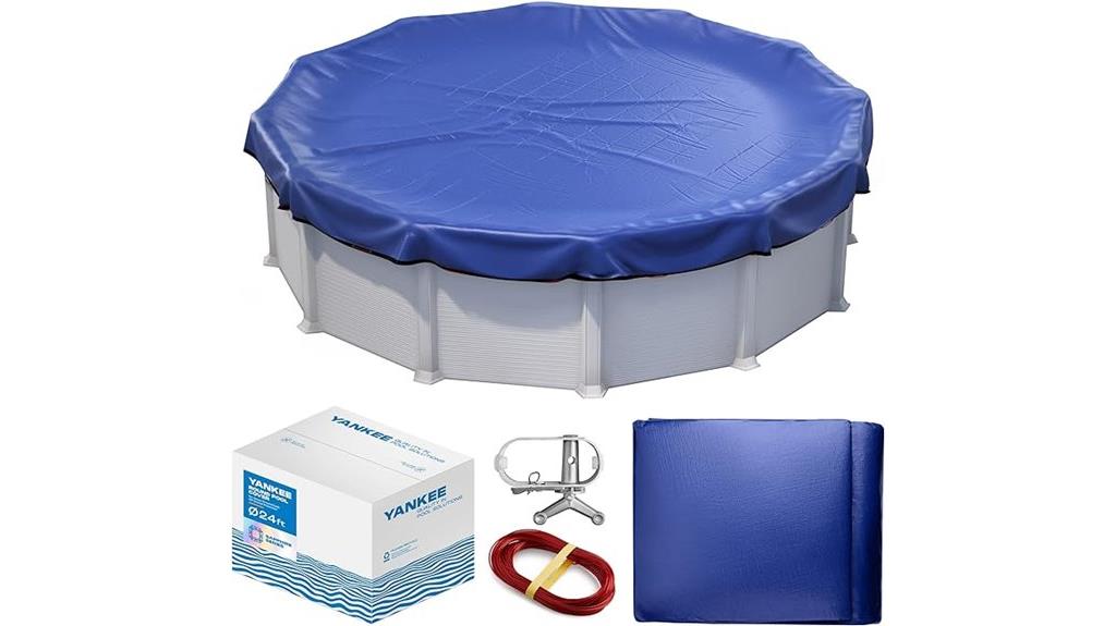 24 ft round pool cover