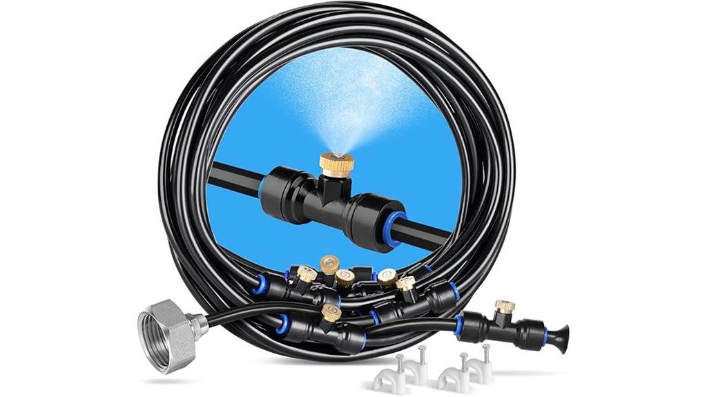 26 foot misting line