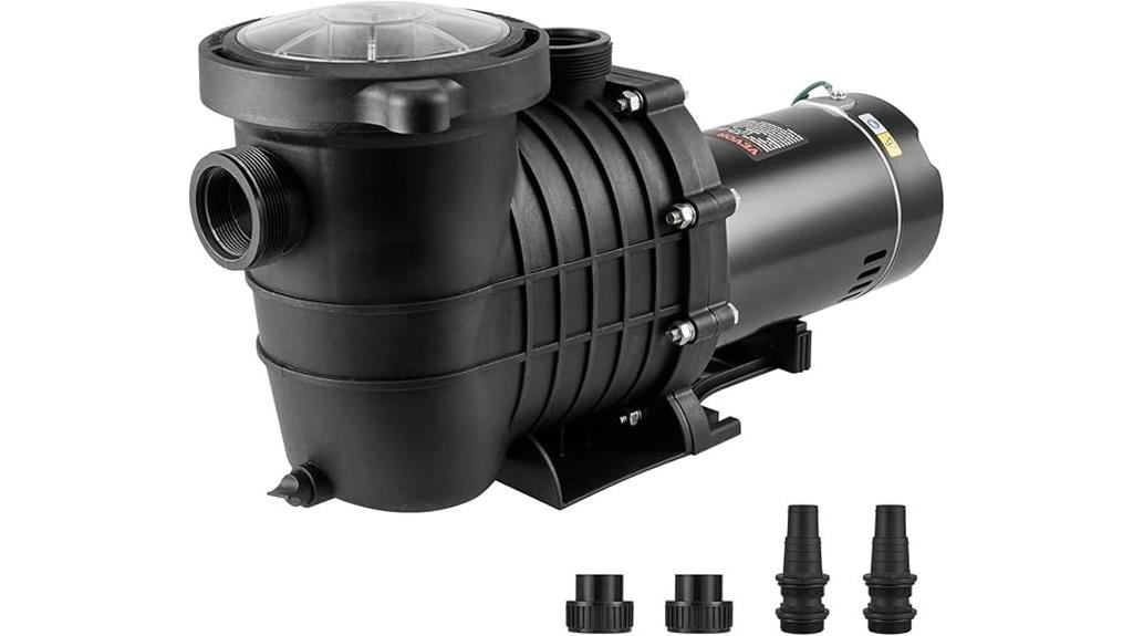 2 hp single speed pump