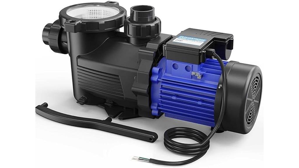 2hp above ground pool pump