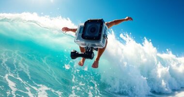 4k water sports action