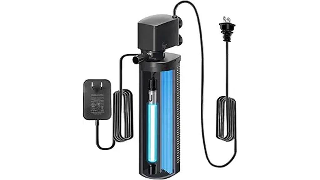 660 gph aquarium filter