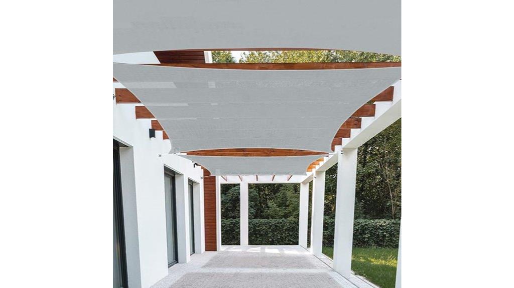 8x8 rectangular sun shade