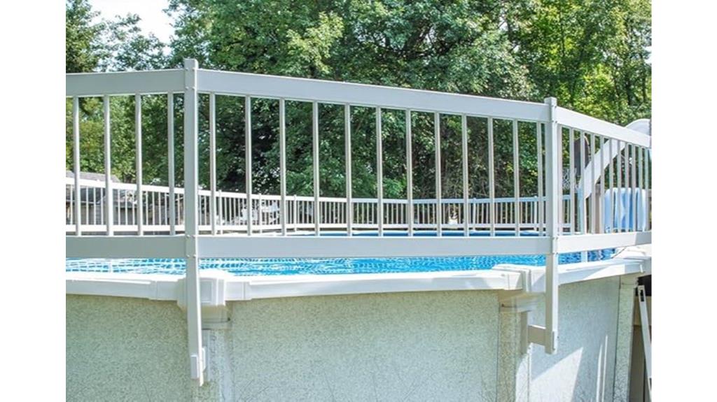 above ground pool fencing