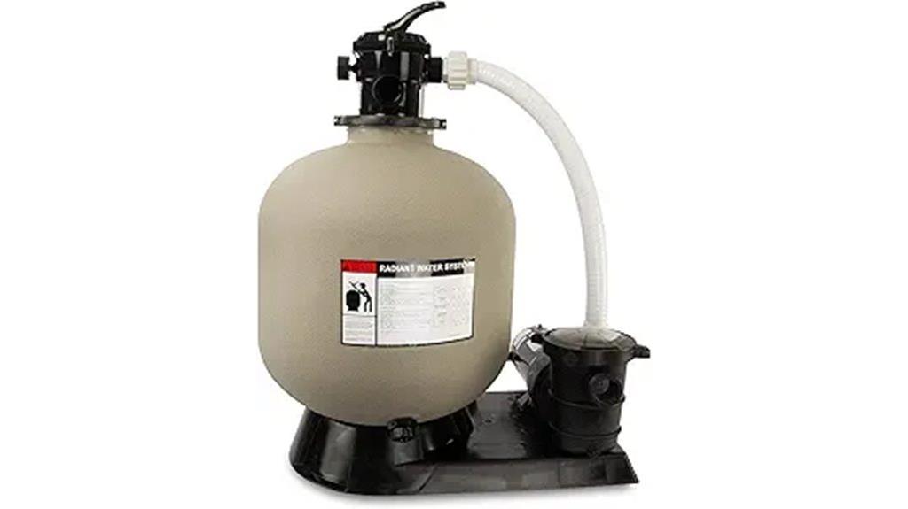above ground pool filter