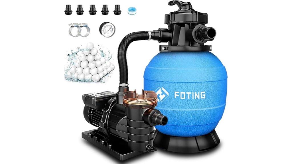 above ground pool filter