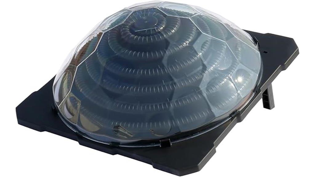 above ground pool heating