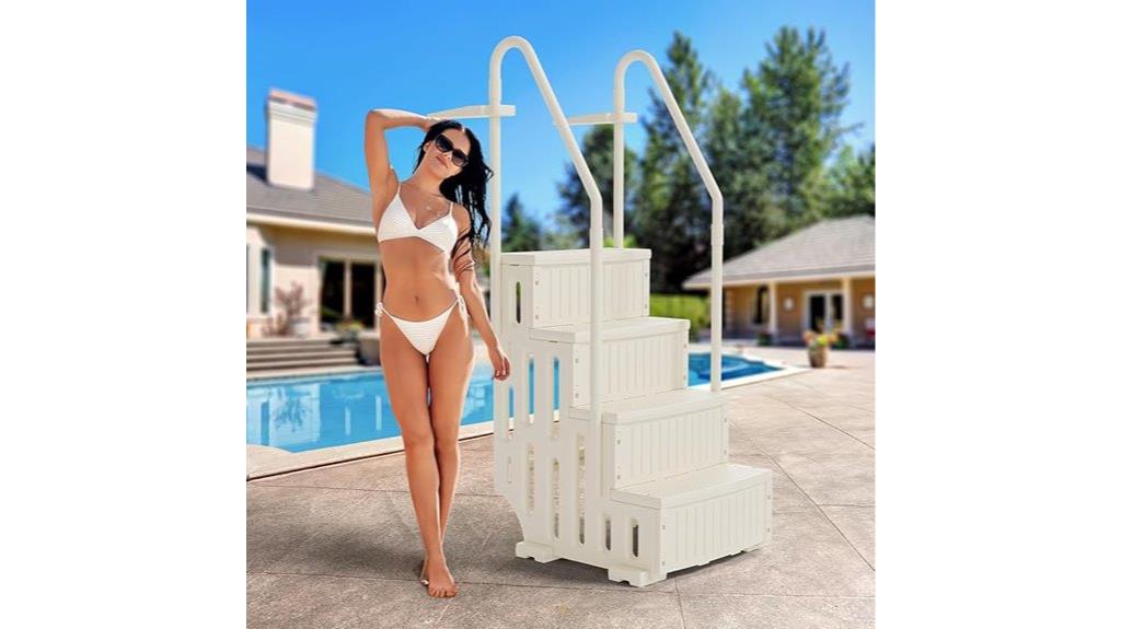 above ground pool ladder