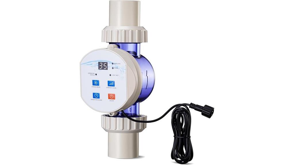 above ground pool salt generator