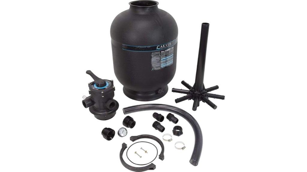 above ground pool sand filter
