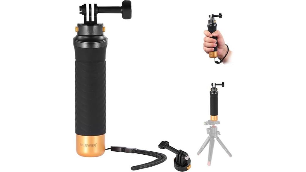 action camera float handgrip