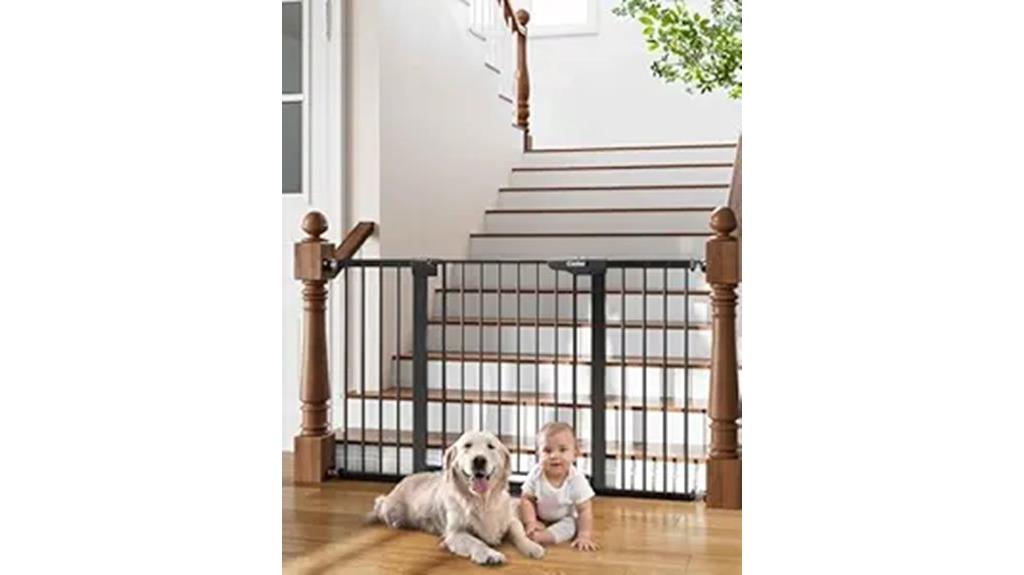 adjustable baby gate for stairs