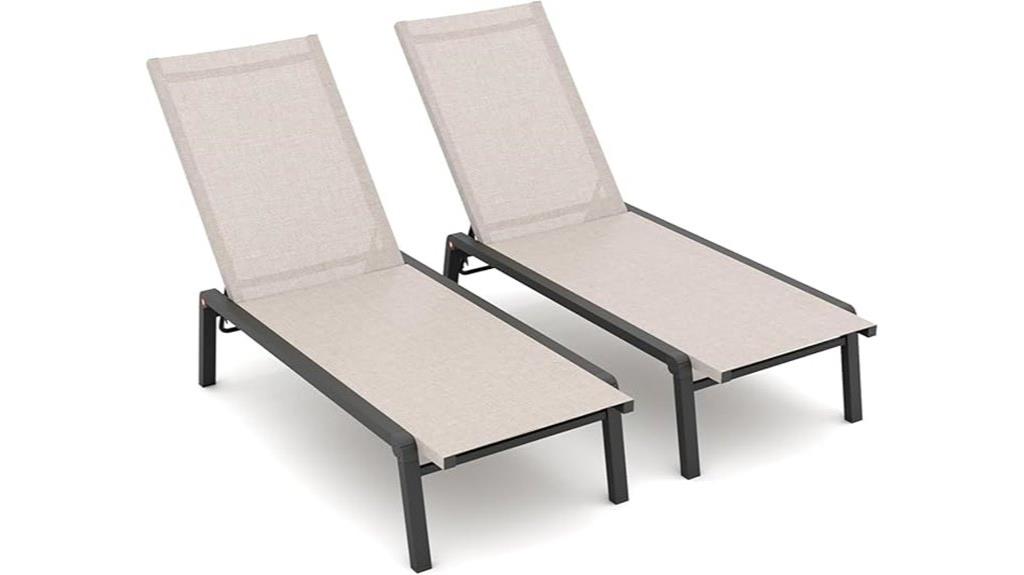 adjustable patio lounge chairs