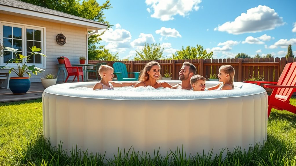 affordable family hot tubs