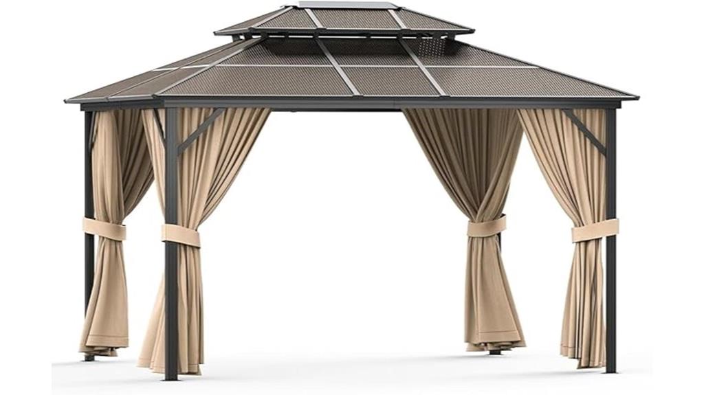 aluminum hardtop patio canopy
