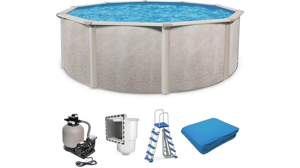 aquarian 21 ft pool
