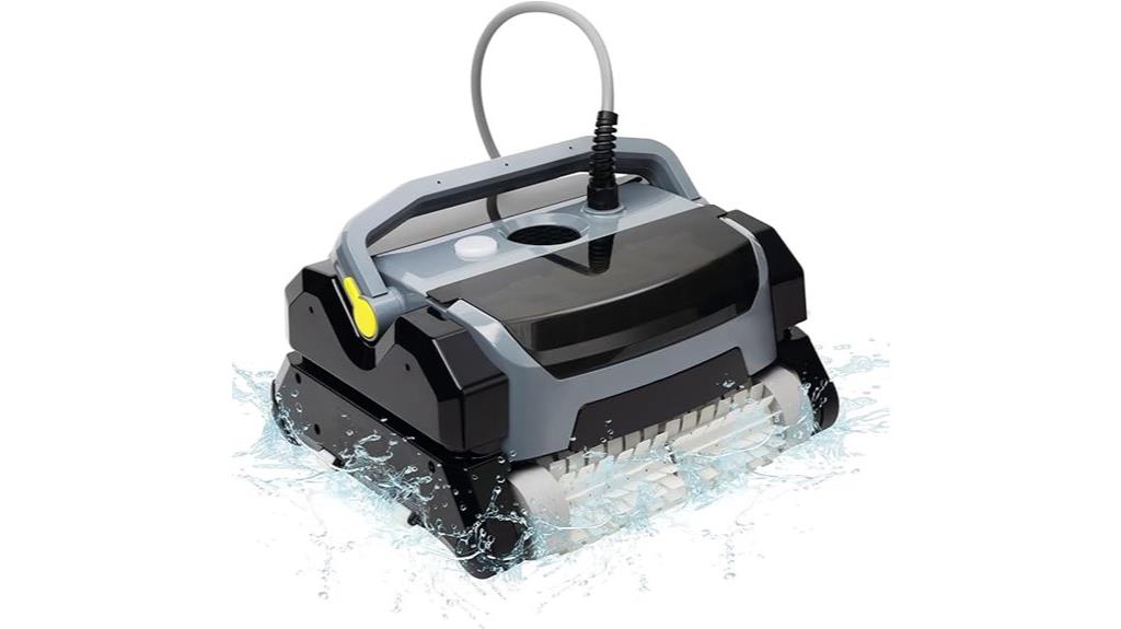 automatic wall climbing pool cleaner