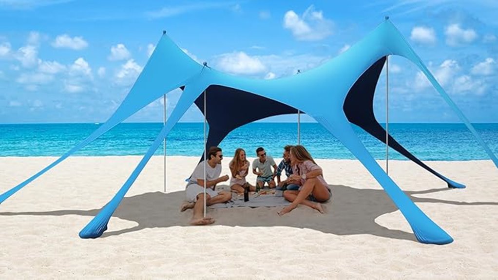beach sun protection accessories