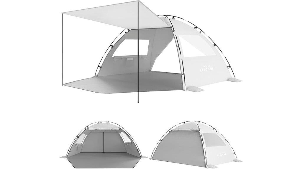 beach tent for five