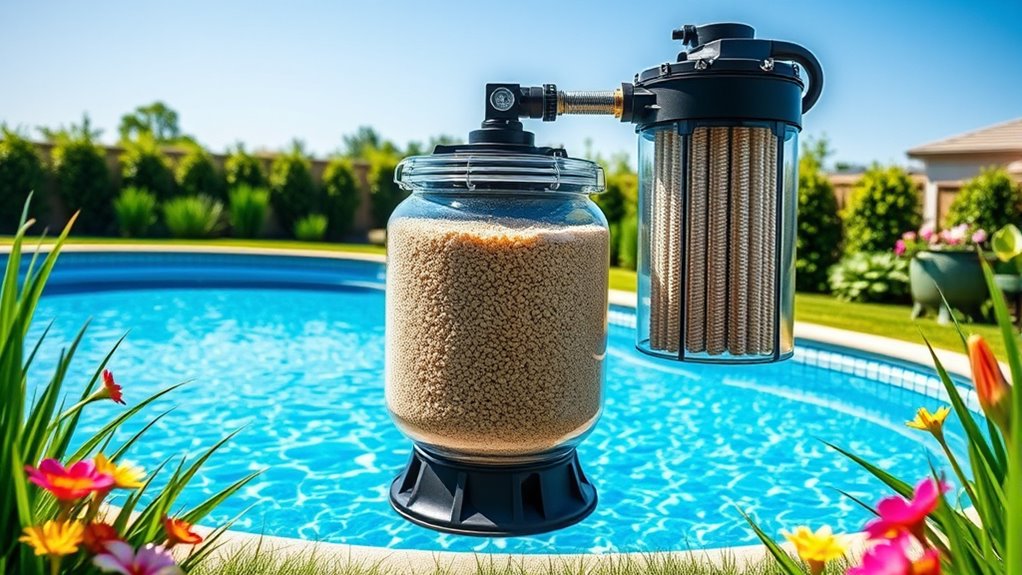 best above ground pool filters