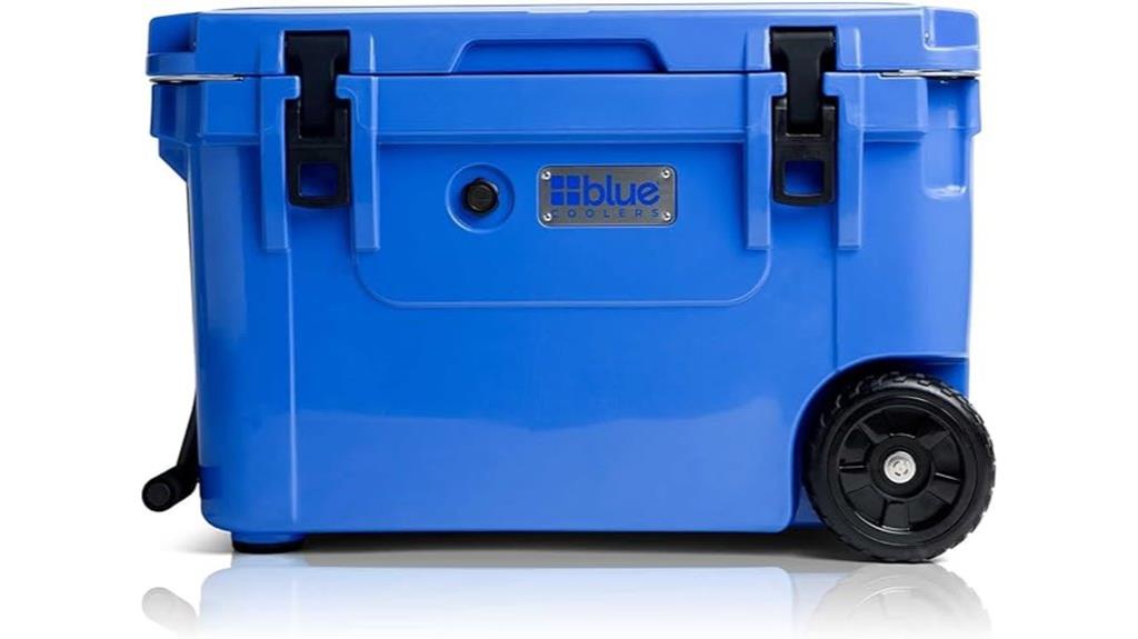 blue 60 quart cooler