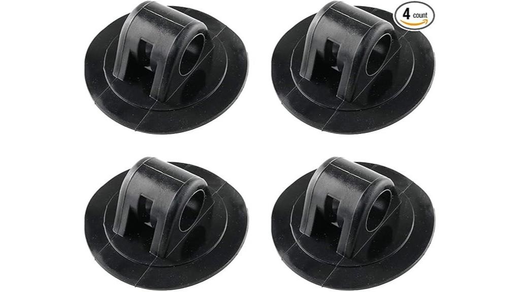 boat motor rubber brackets